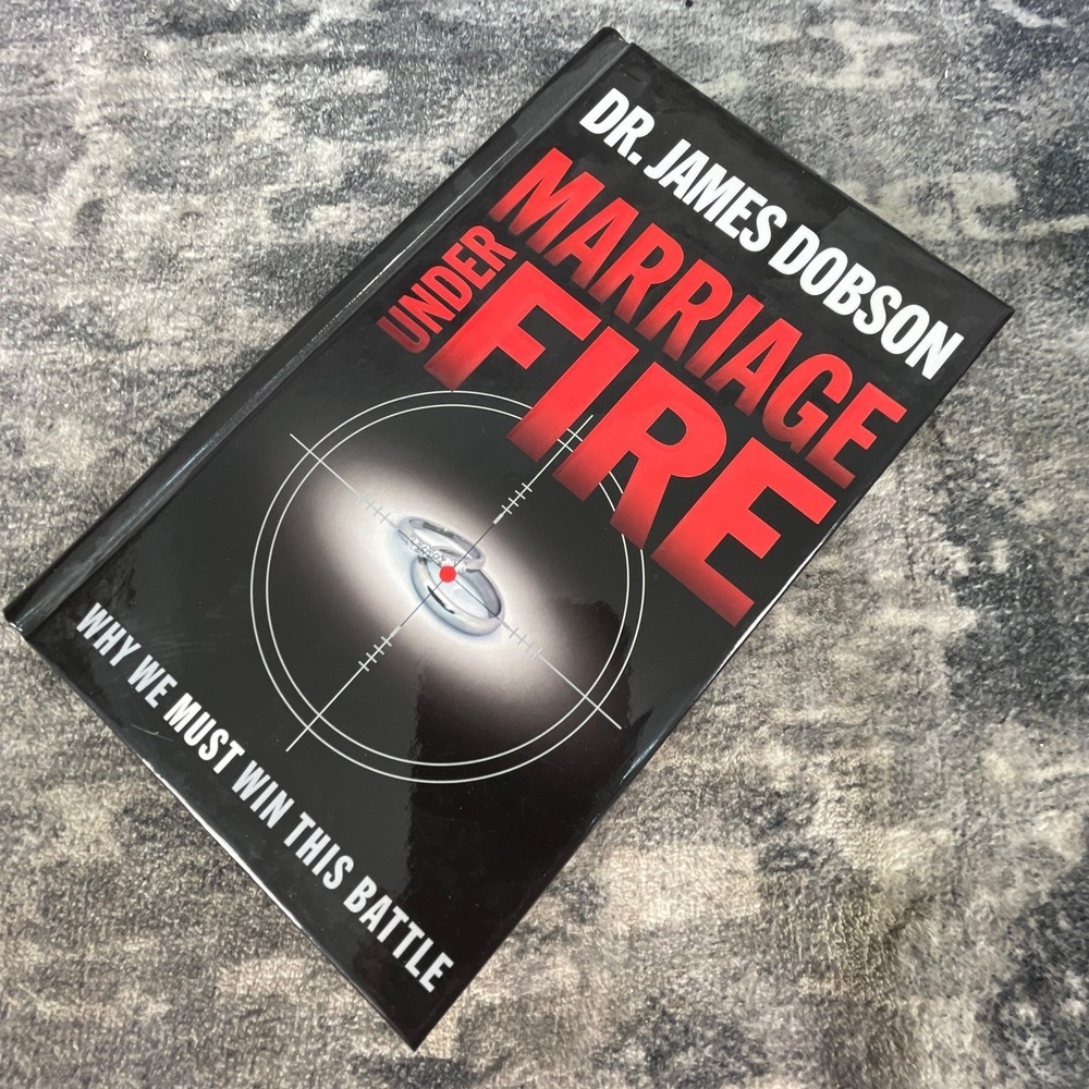 Marriage Under Fire Dr James Dobson Hardcover NEW Christian Traditional Family‎